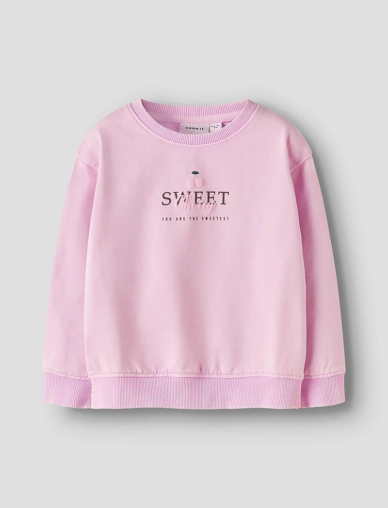 name it - NMFNADENA NREG SWEAT BRU - sweatshirts - sweet dreams - 0