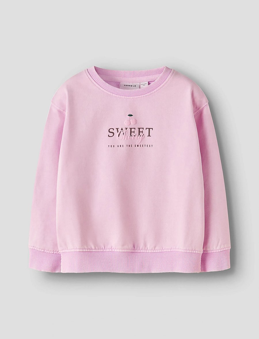 name it - NMFNADENA NREG SWEAT BRU - sweatshirts - sweet dreams - 0