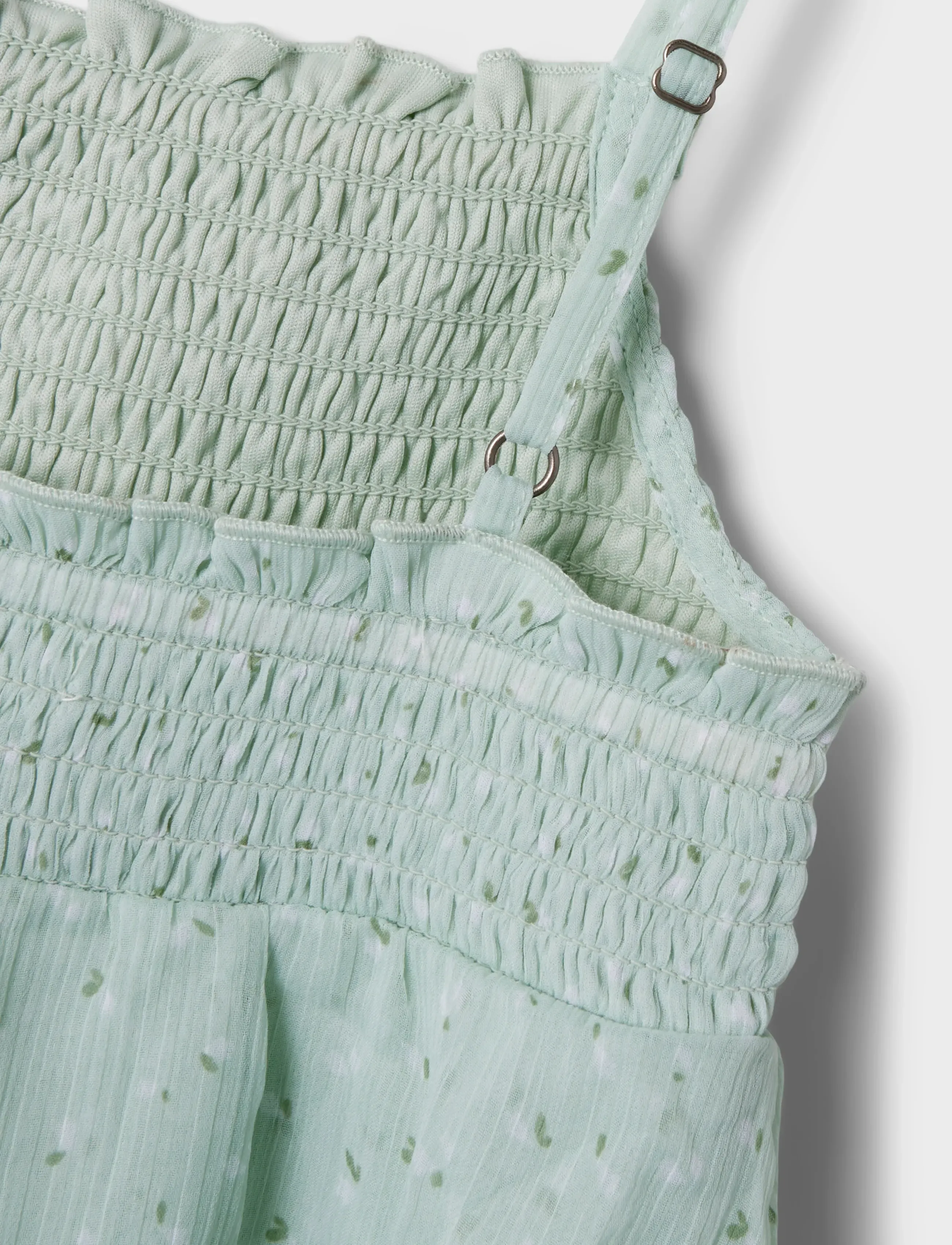 name it - NKFFEDOLINA STRAP TOP - blusen & tuniken - aqua gray - 2