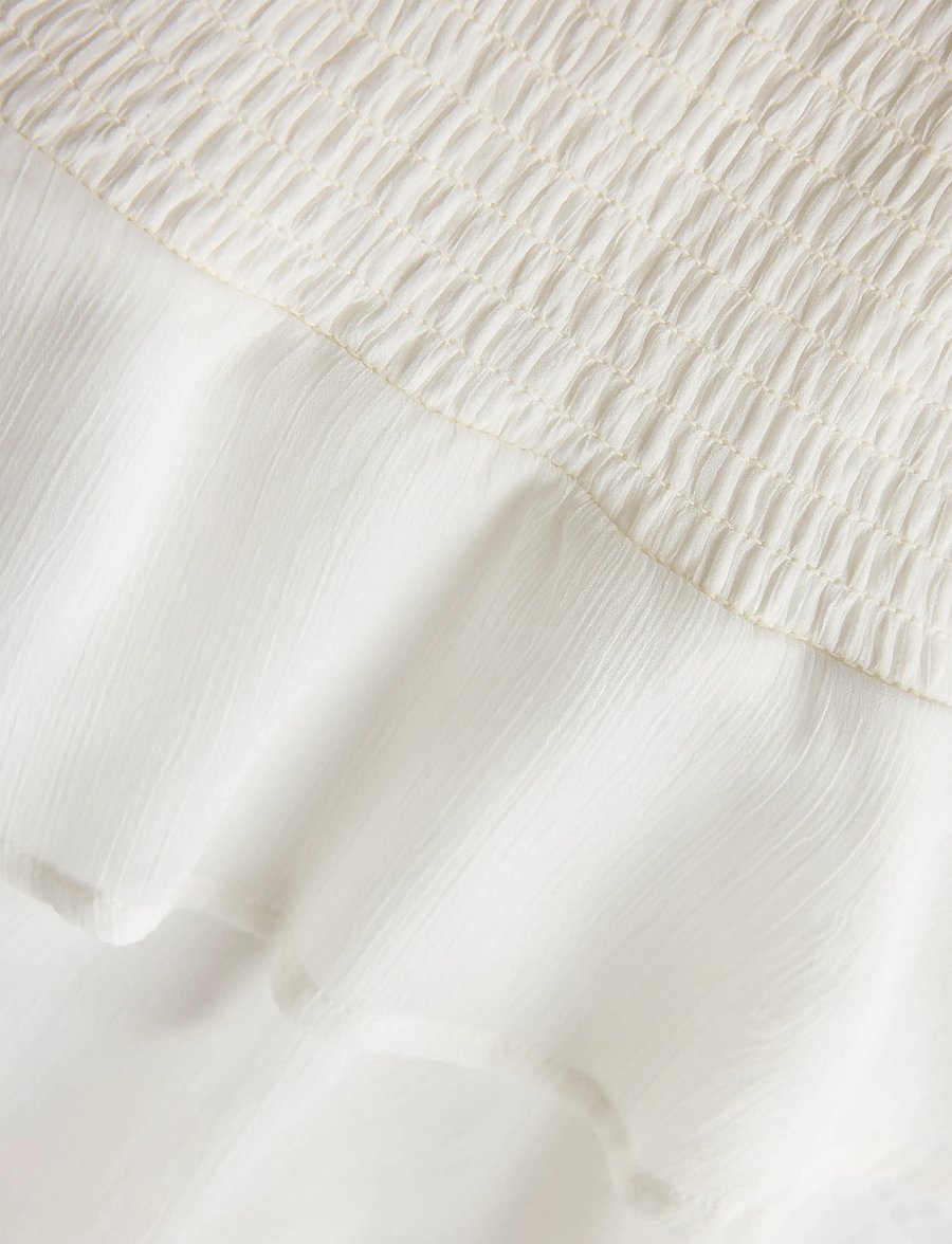 name it - NKFFEDOLINA STRAP TOP - blusar & tunikor - bright white - 2