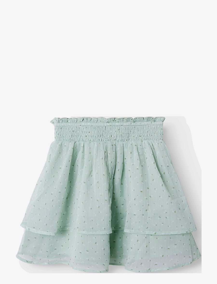 name it - NKFFEDOLINA SKIRT - korte nederdele - aqua gray - 1