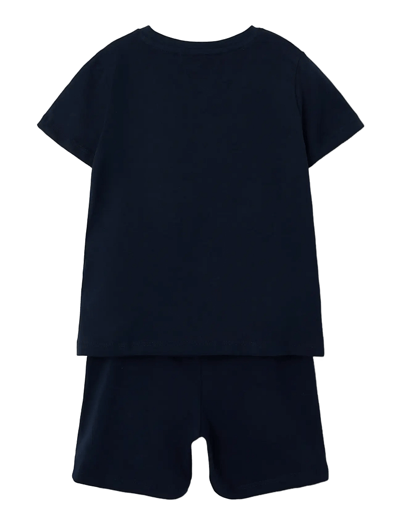 name it - NMMMUS SPIDER SS NIGHTSET MAR - pyjama-sets - dark sapphire - 1