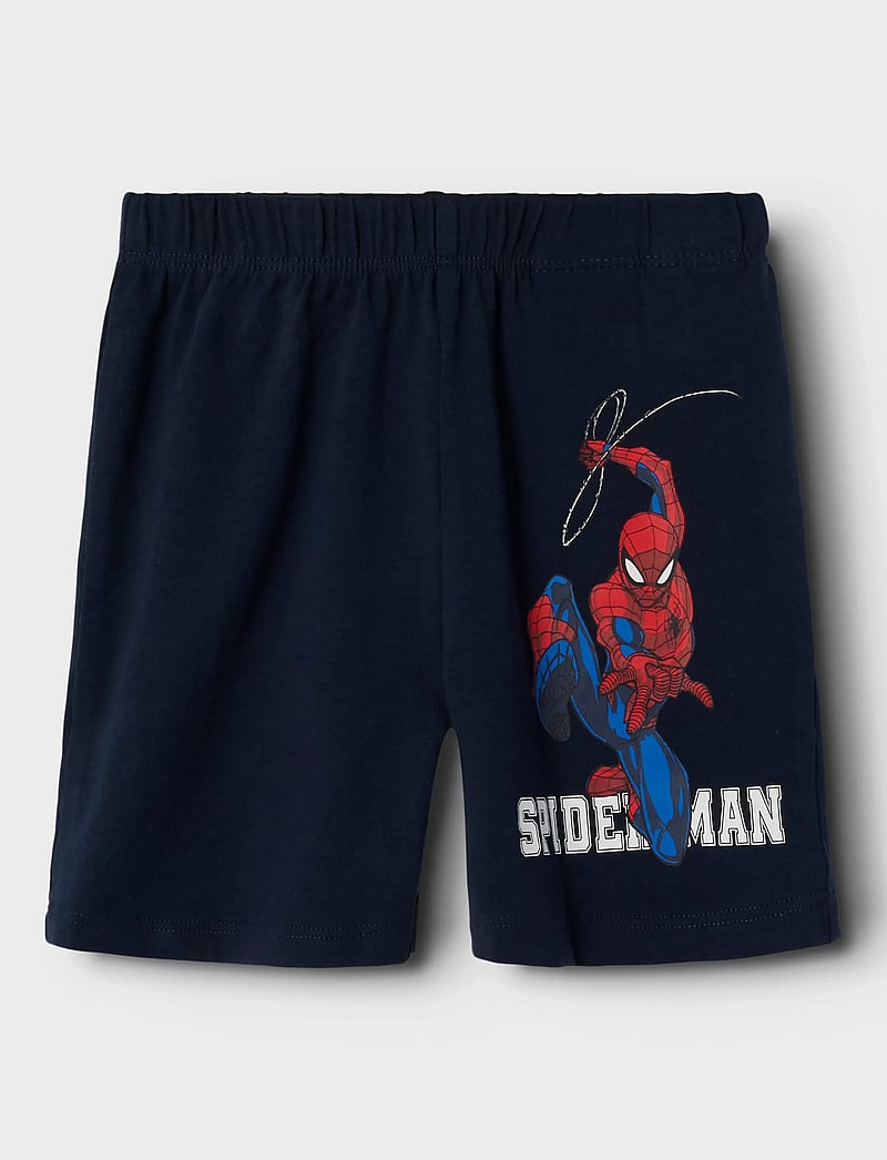 name it - NMMMUS SPIDER SS NIGHTSET MAR - pyjama-sets - dark sapphire - 3