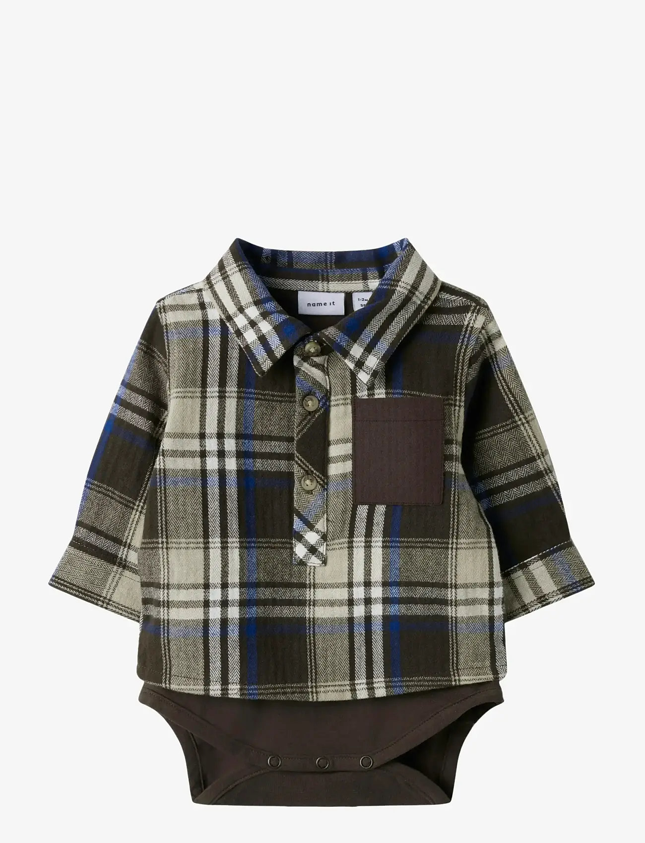 name it - NBMNOLAND LS SHIRT BODY - pikkade varrukatega bodid - delicioso - 1