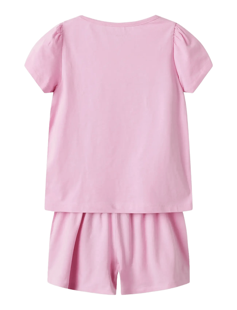 name it - NMFMAM PAW SS NIGHTSET CPLG - pyjama-sets - pink frosting - 1