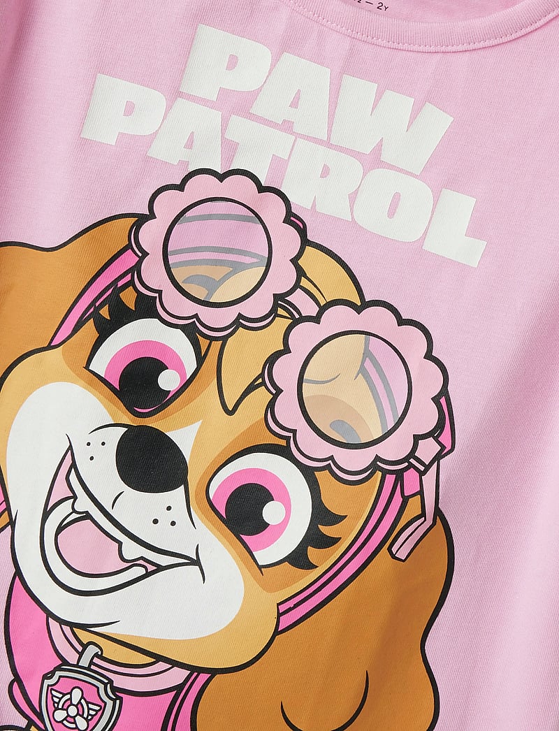 name it - NMFMAM PAW SS NIGHTSET CPLG - komplektid - pink frosting - 2