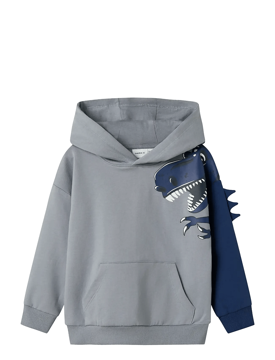 name it - NMMNASH LS NREG SWEAT WH BRU BOX - tradewinds - 1