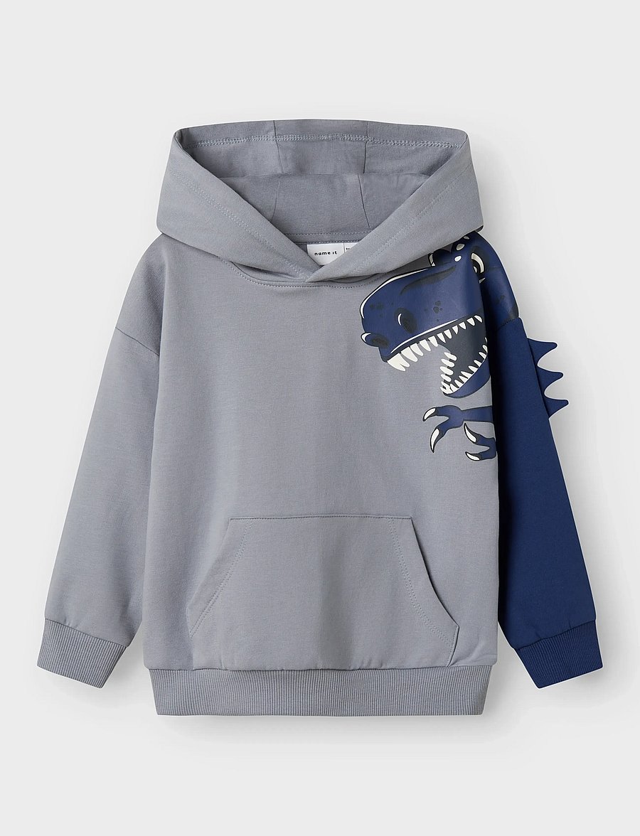 name it - NMMNASH LS NREG SWEAT WH BRU BOX - tradewinds - 0