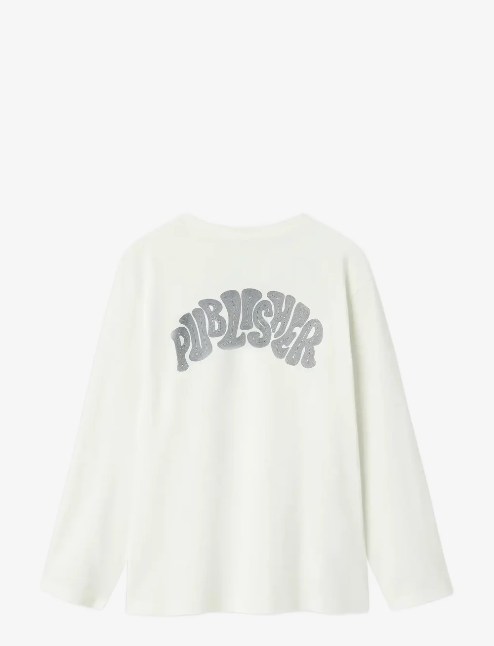 name it - NKMNEPOL LS NREG TOP BOX - langärmelig - cloud dancer - 1