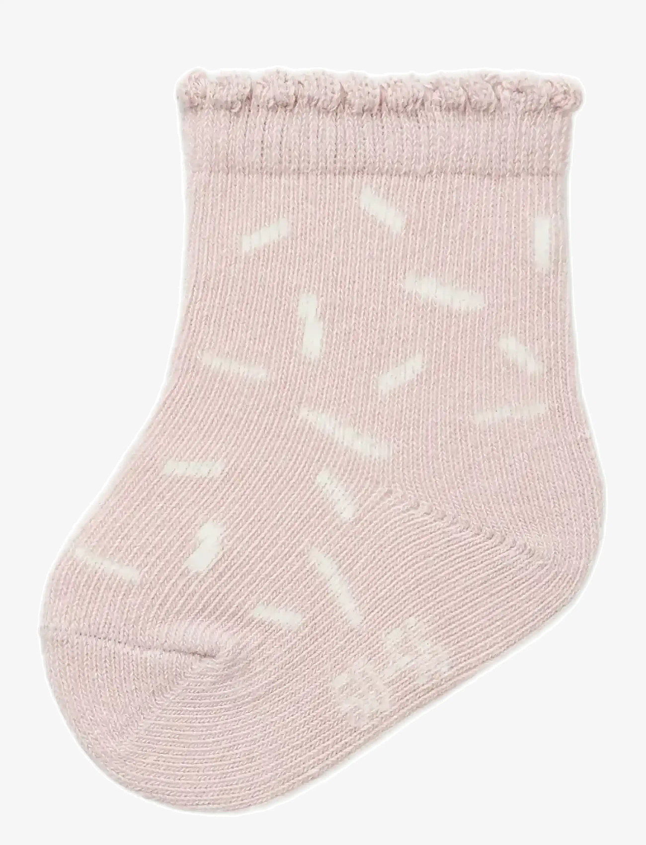 name it - NBFNUPCAKE 2P SOCK - cloud dancer - 1
