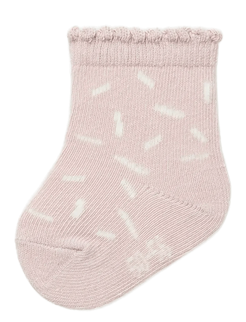 name it - NBFNUPCAKE 2P SOCK - cloud dancer - 1