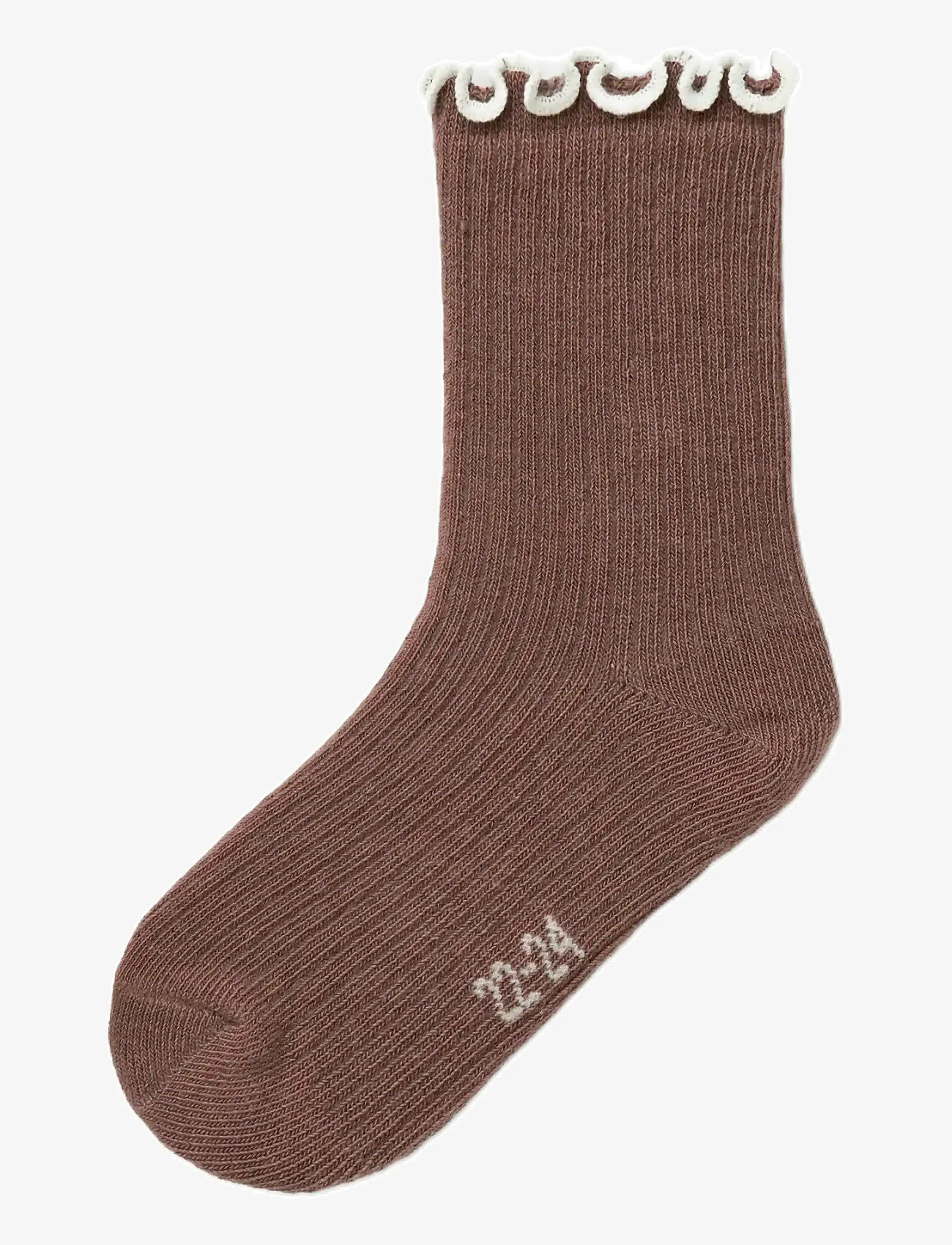 name it - NMFNETTI 3P SOCK - peppercorn - 2