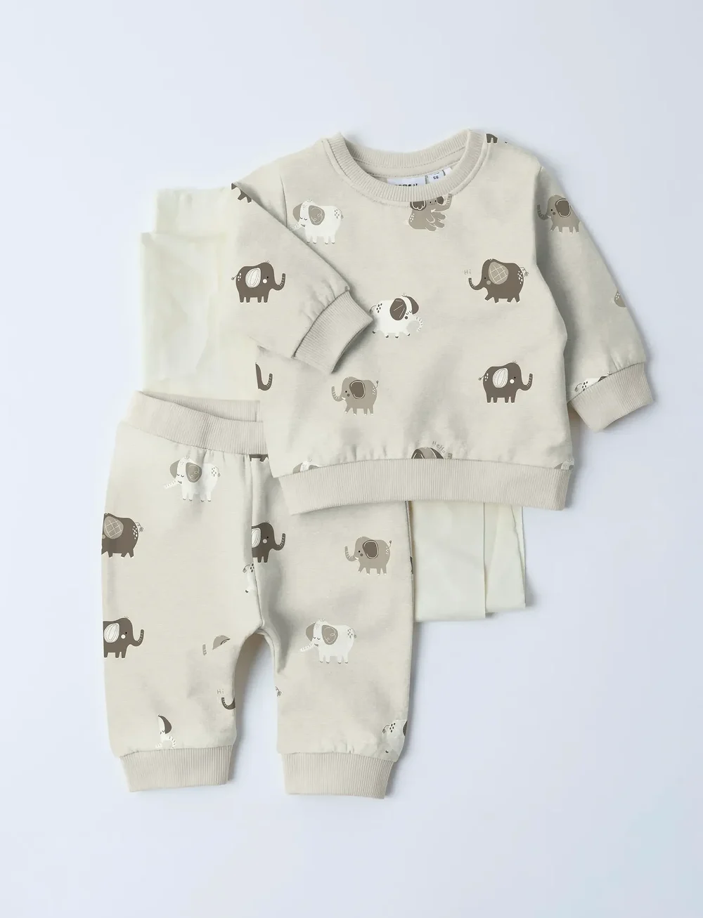 name it - NBNOHAPI LS SWEAT BRU - sweatshirts - peyote melange - 2