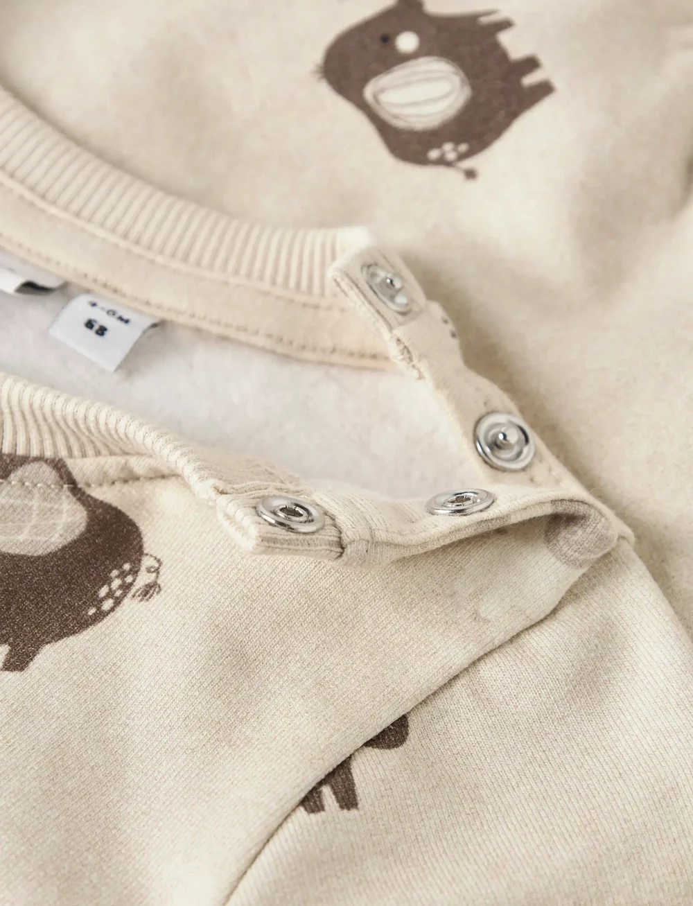 name it - NBNOHAPI LS SWEAT BRU - sweatshirts - peyote melange - 4