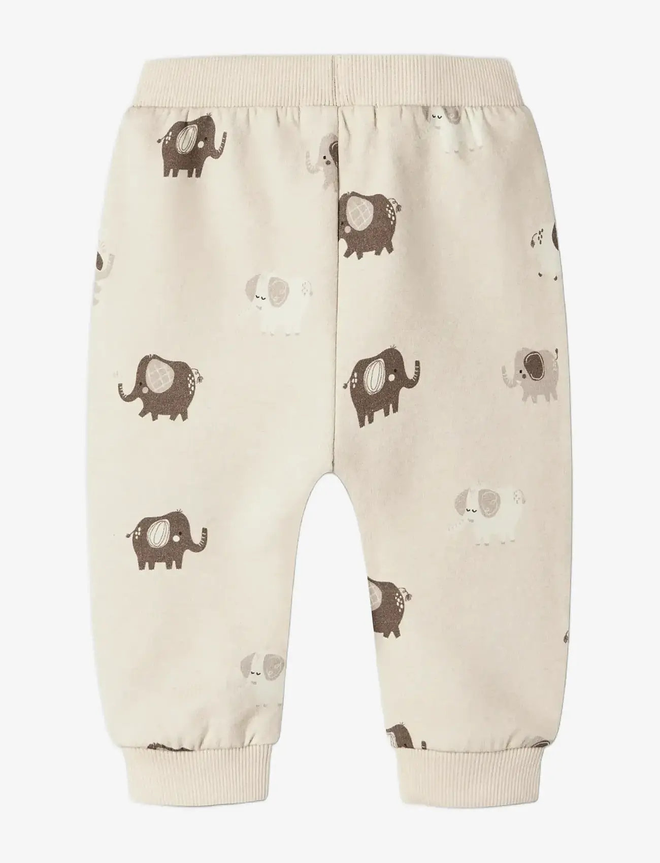 name it - NBNOHAPI SWEAT PANT BRU - herbstliche kleidung - peyote melange - 1