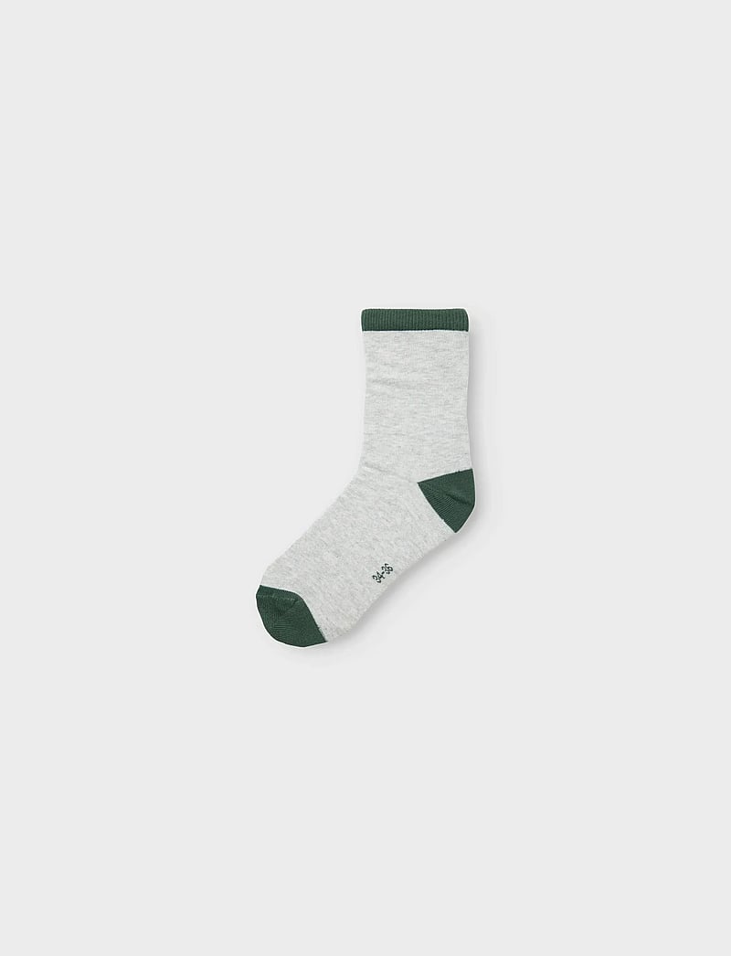 name it - NKMNOLS 3P SOCK - grey melange - 2