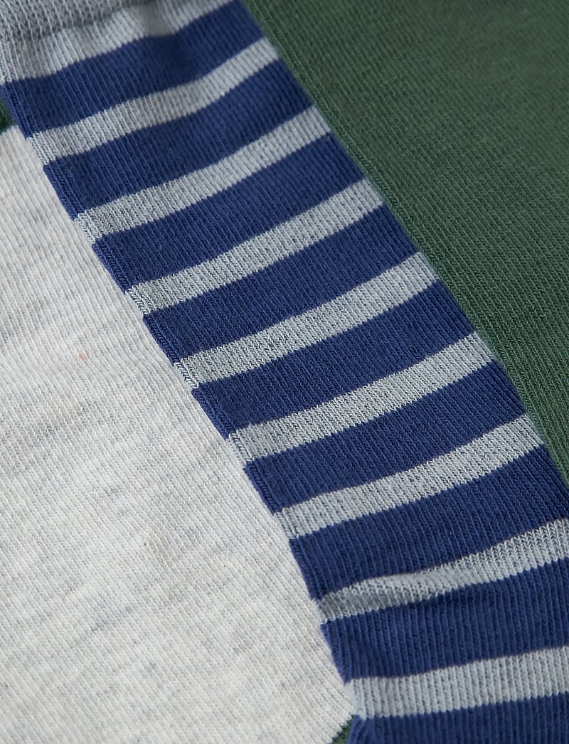 name it - NKMNOLS 3P SOCK - grey melange - 3