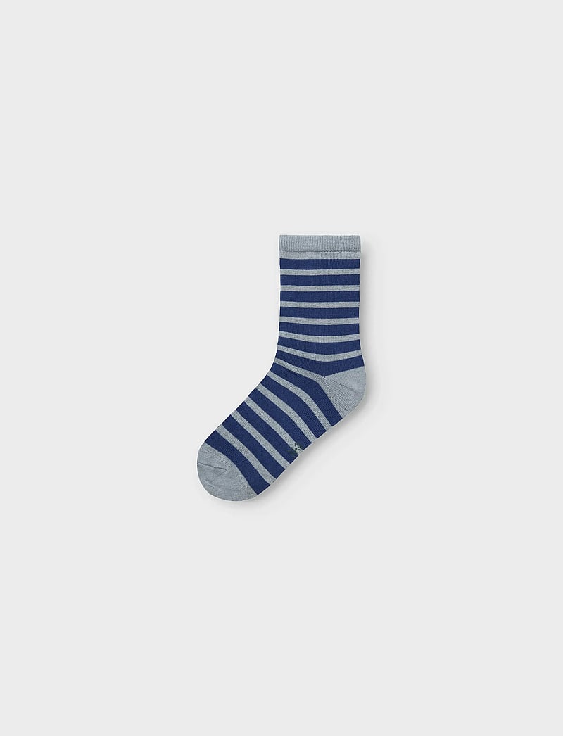 name it - NKMNOLS 3P SOCK - grey melange - 4