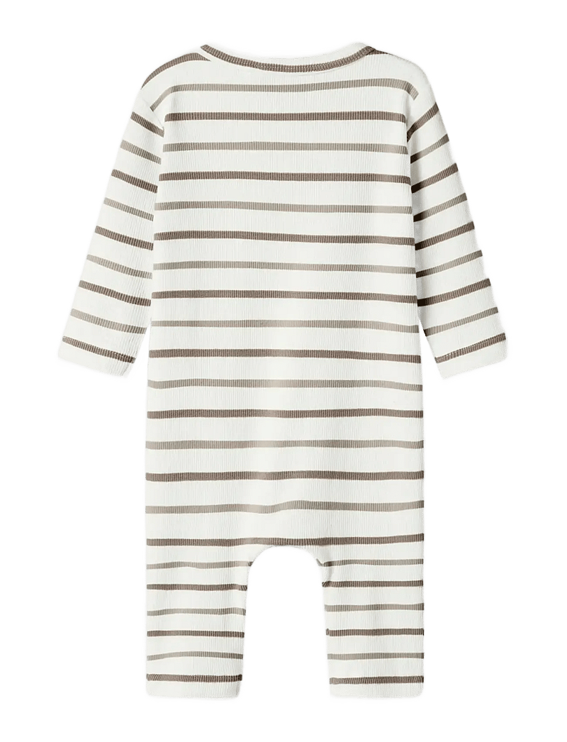 name it - NBNOFANT WRAP BODYSUIT - langärmelig - cloud dancer - 1