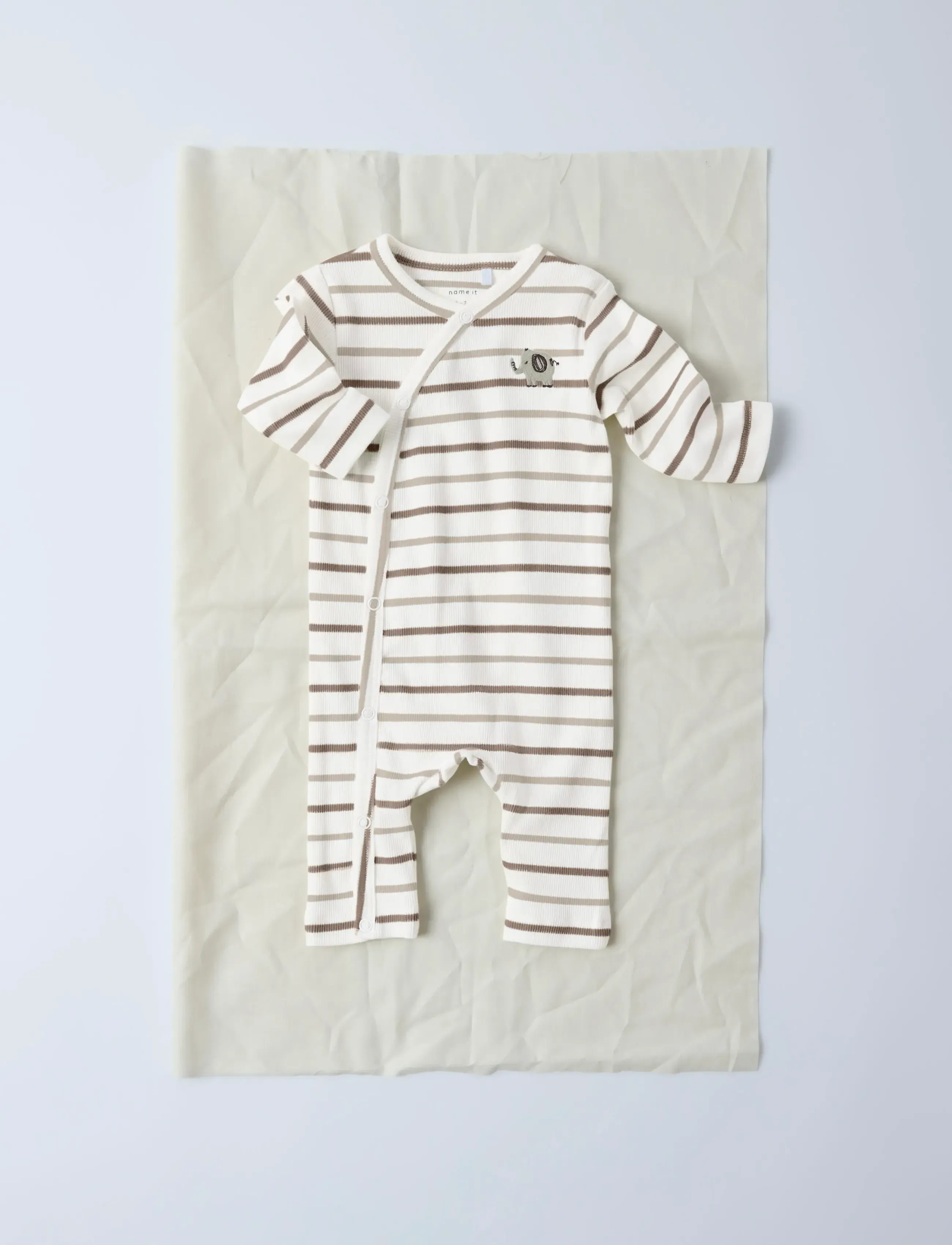 name it - NBNOFANT WRAP BODYSUIT - cloud dancer - 3