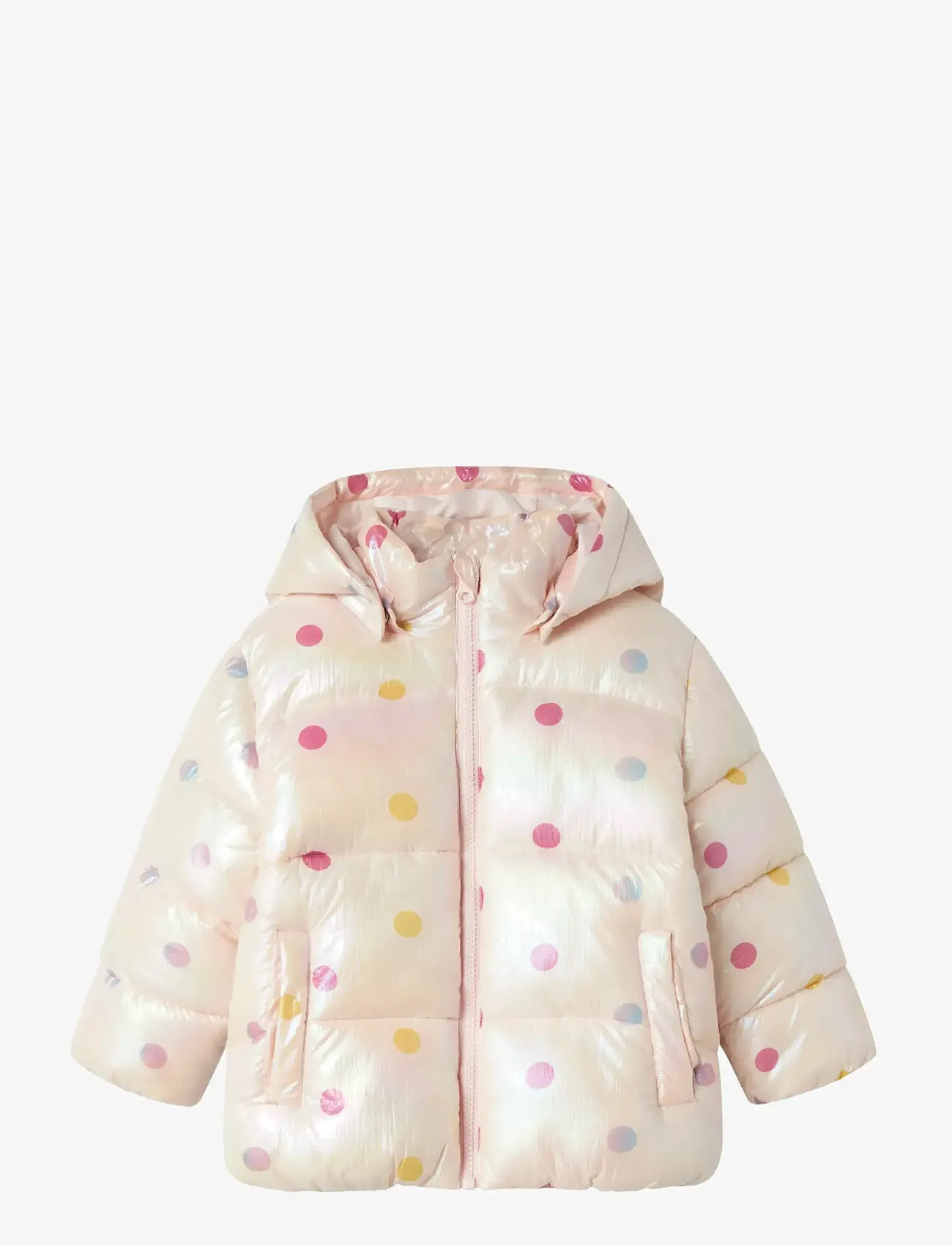 name it - NMFMADOT PUFFER JACKET - overtøj - lilac snow - 0