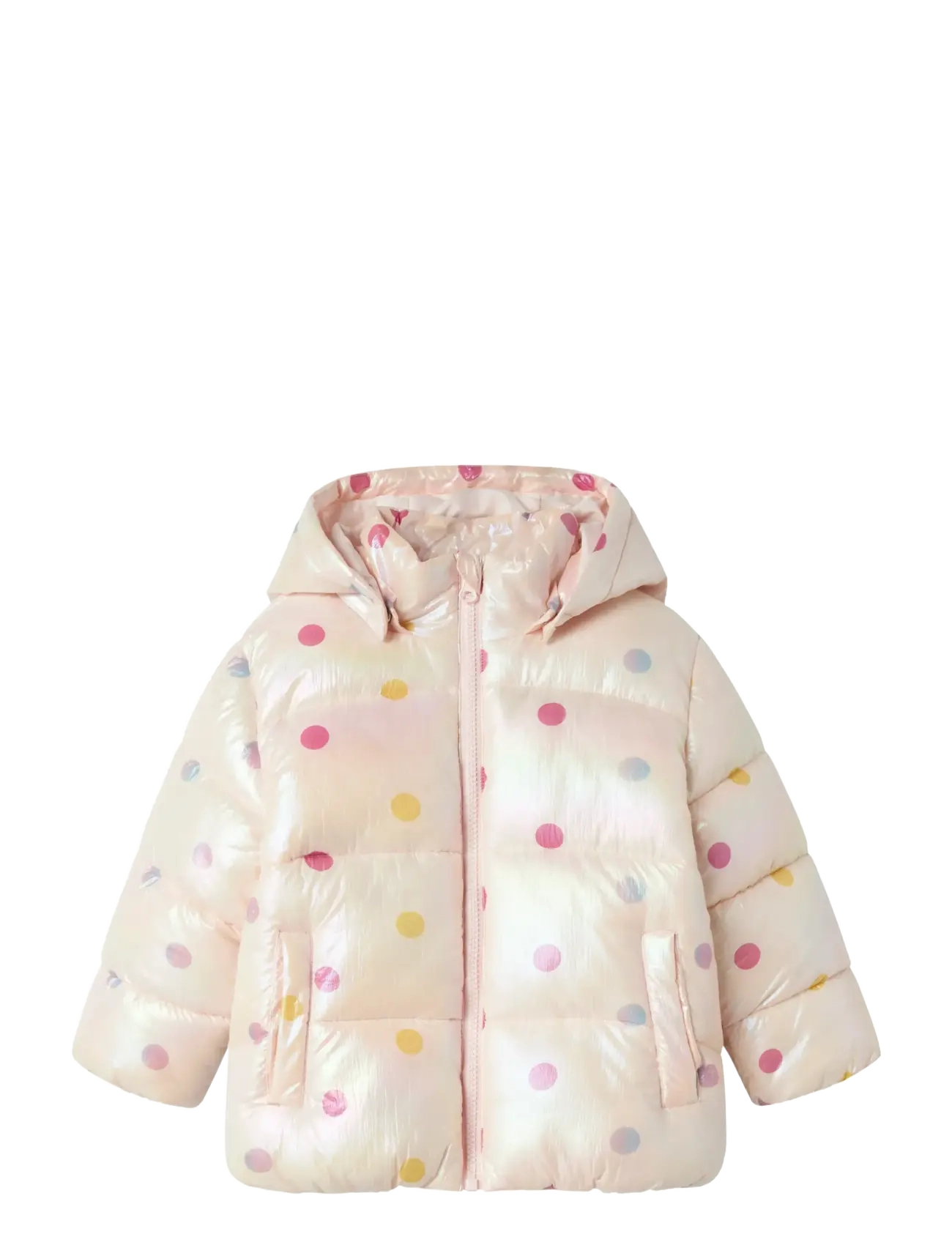 name it NMFMADOT PUFFER JACKET - Vintertøj - LILAC SNOW / pink/rose