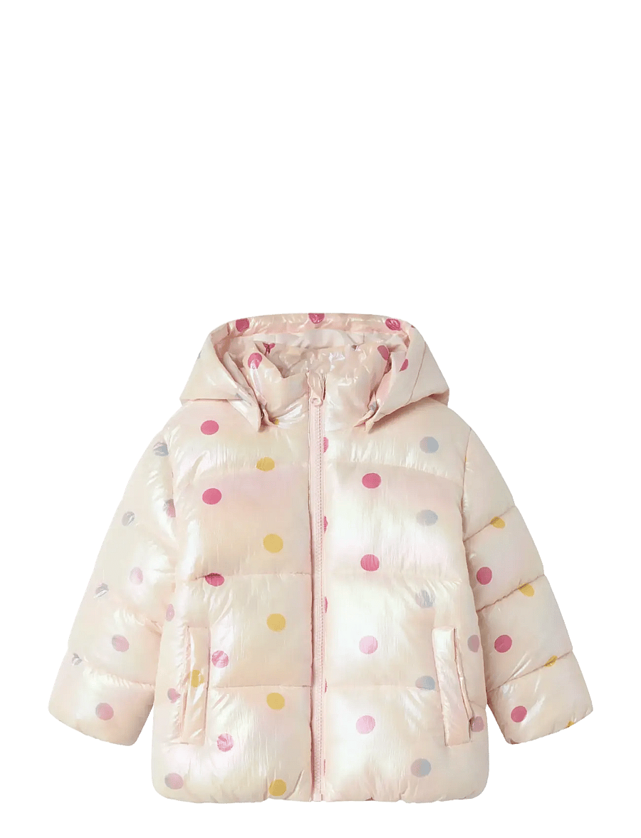 name it - NMFMADOT PUFFER JACKET - vinterjackor - lilac snow - 0