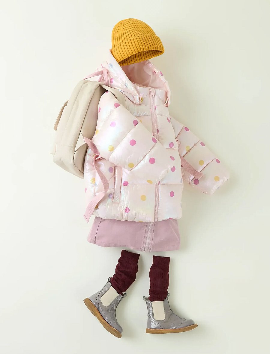 name it - NMFMADOT PUFFER JACKET - vinterjackor - lilac snow - 2