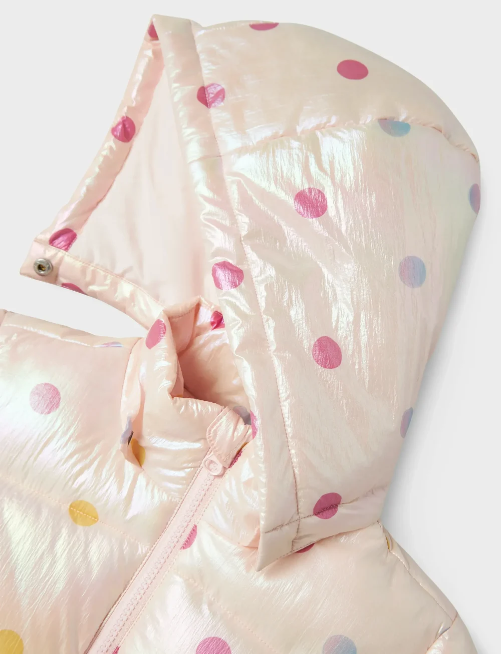 name it - NMFMADOT PUFFER JACKET - Žieminė striukė - lilac snow - 3