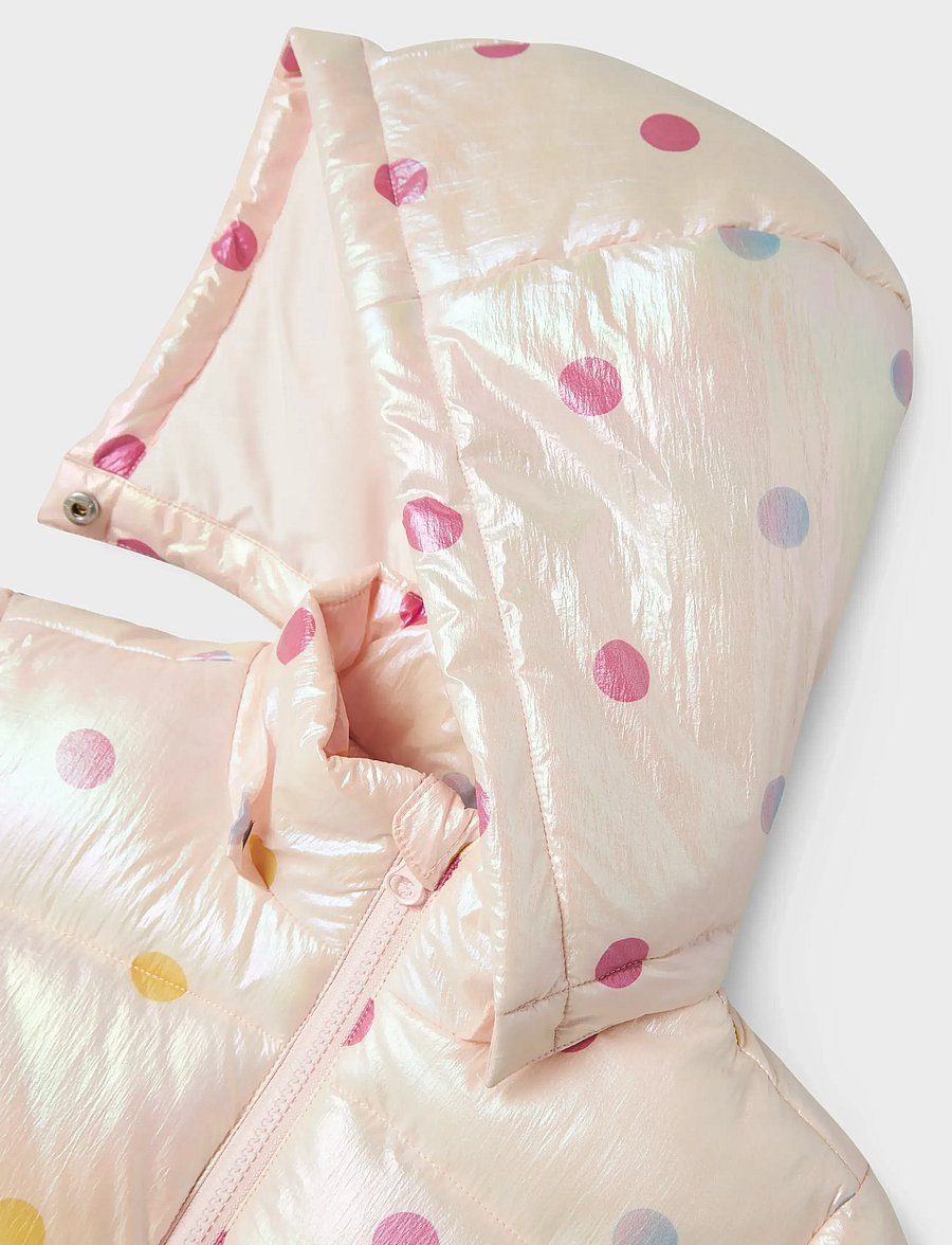 name it - NMFMADOT PUFFER JACKET - vinterjackor - lilac snow - 3