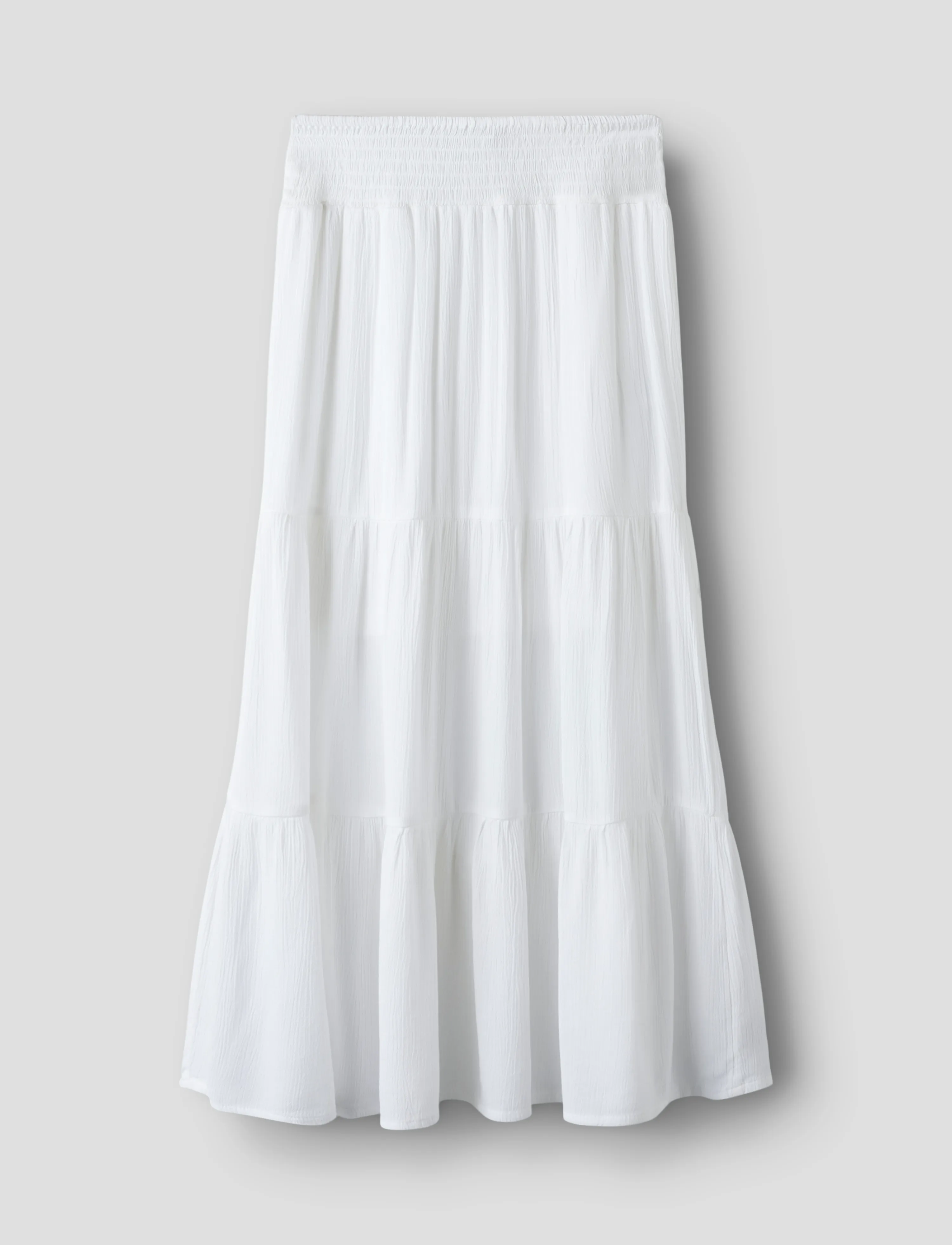 name it NKFHANNYA LONG SKIRT - Kjoler & Nederdele - BRIGHT WHITE / white