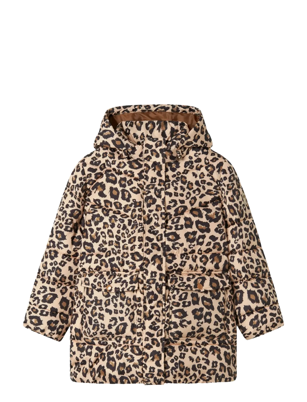 name it Nkfmimosa Puffer Jacket, 152, Brown, Jakker Og Frakker > Puffer Og Vatterede, Børn