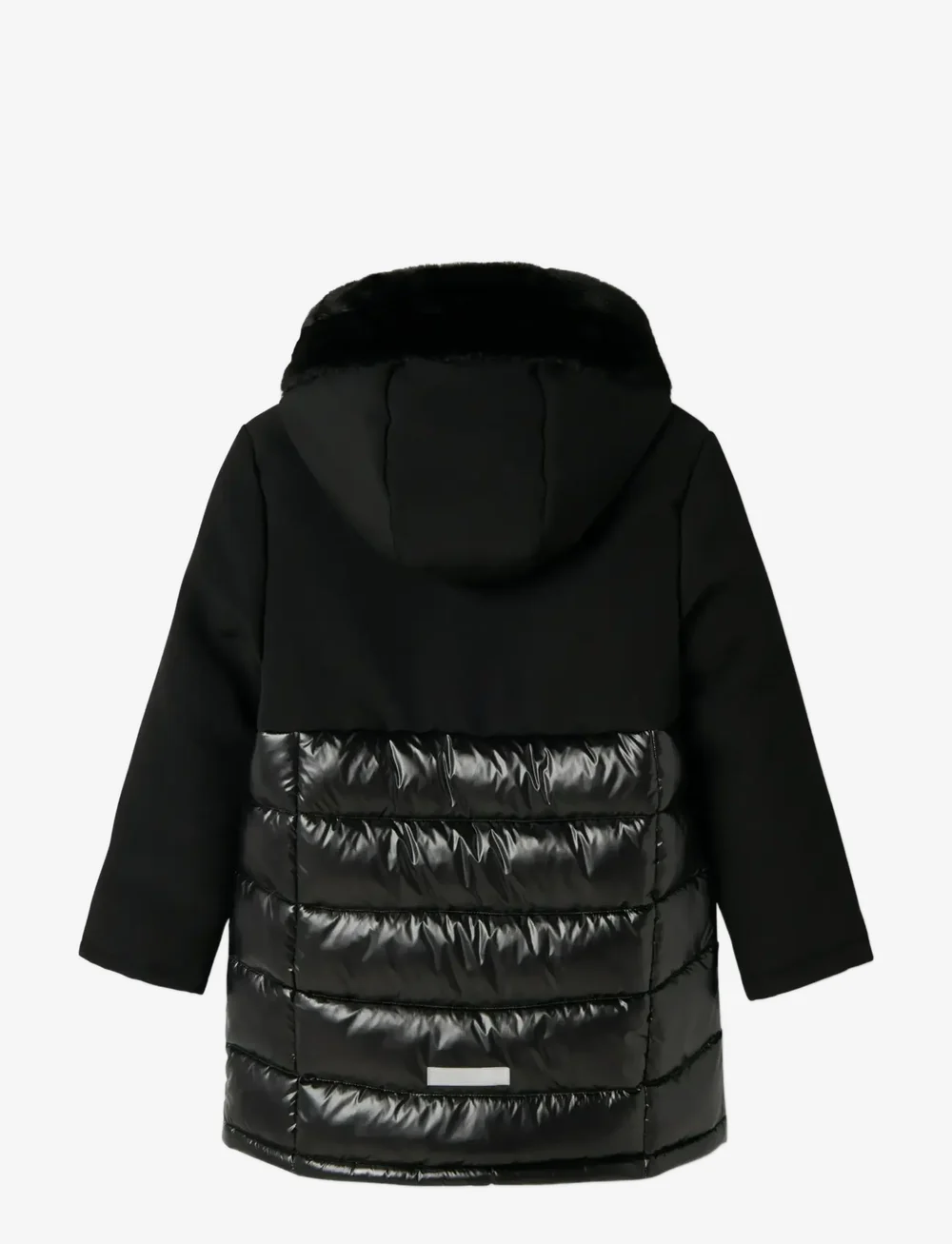 name it - NKFMAROL JACKET LONG1 - vinterjackor - black - 1