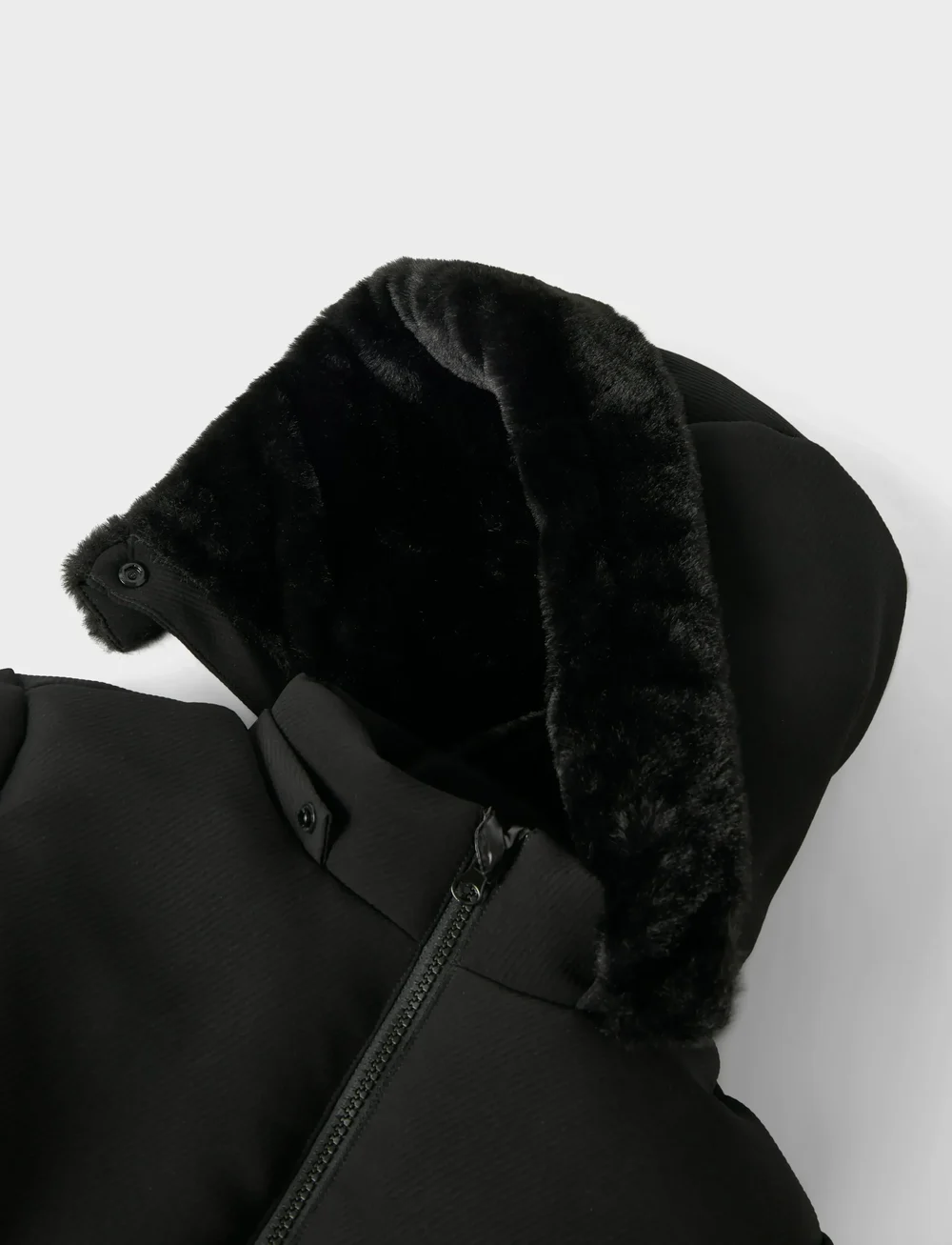 name it - NKFMAROL JACKET LONG1 - vinterjackor - black - 2