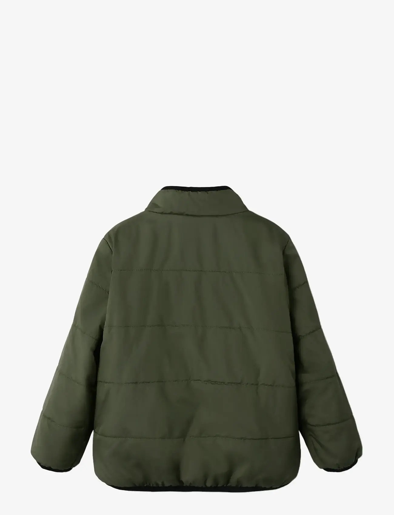 name it - NMMMAGNUS SHERPA JACKET REV - fleecejacken - beetle - 3