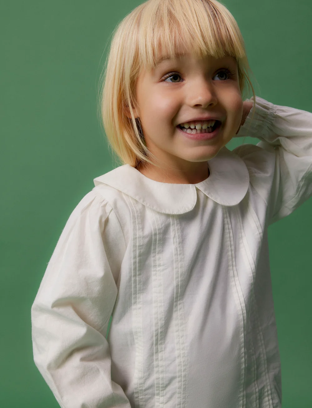 name it - NMFLILJE LS SHIRT - blusen & tuniken - cloud dancer - 4