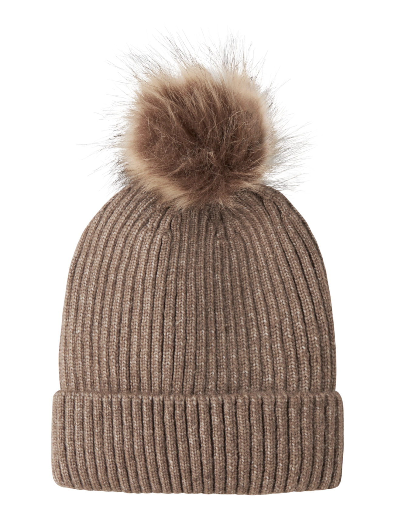 name it NMNMORA KNIT HAT - Alles anzeigen - WALNUT / brown