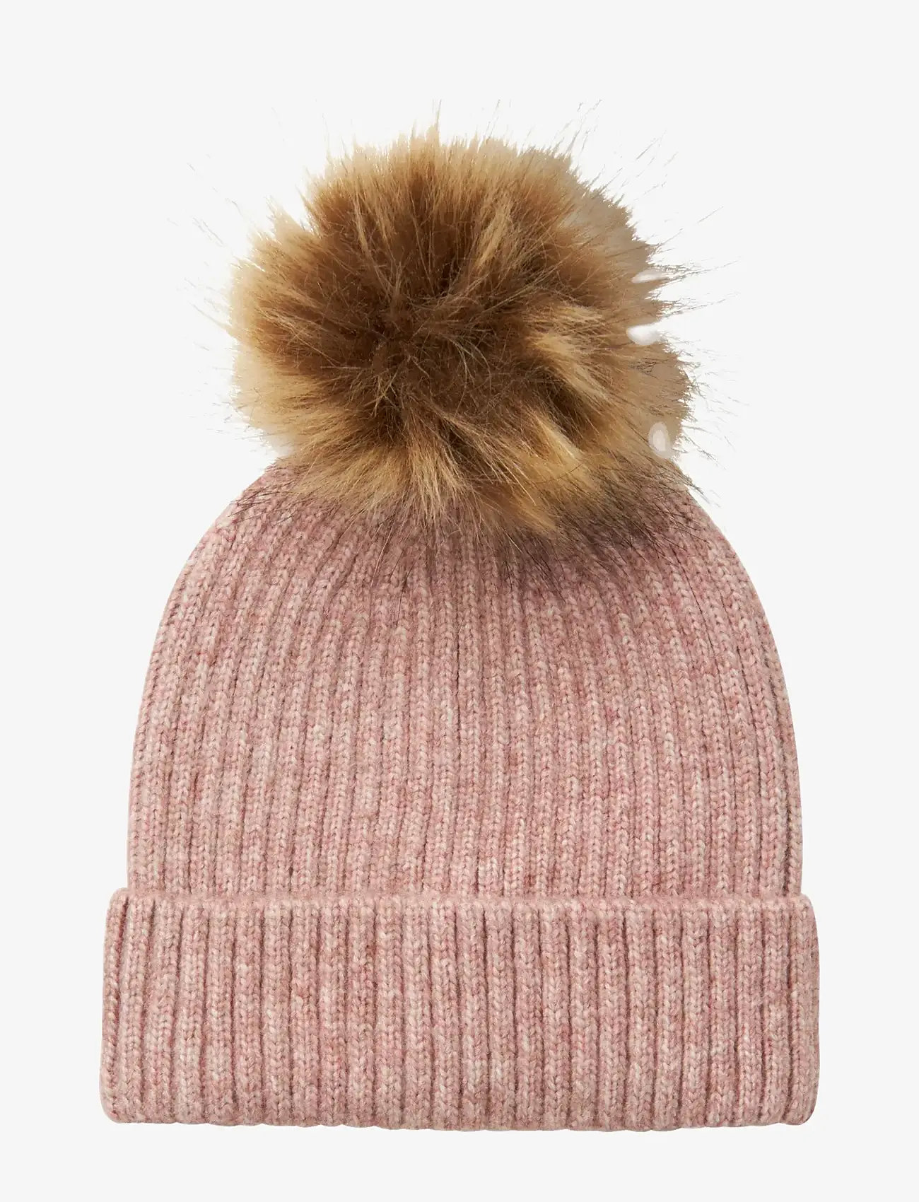 name it - NMNMORA KNIT HAT - beanies - woodrose - 1