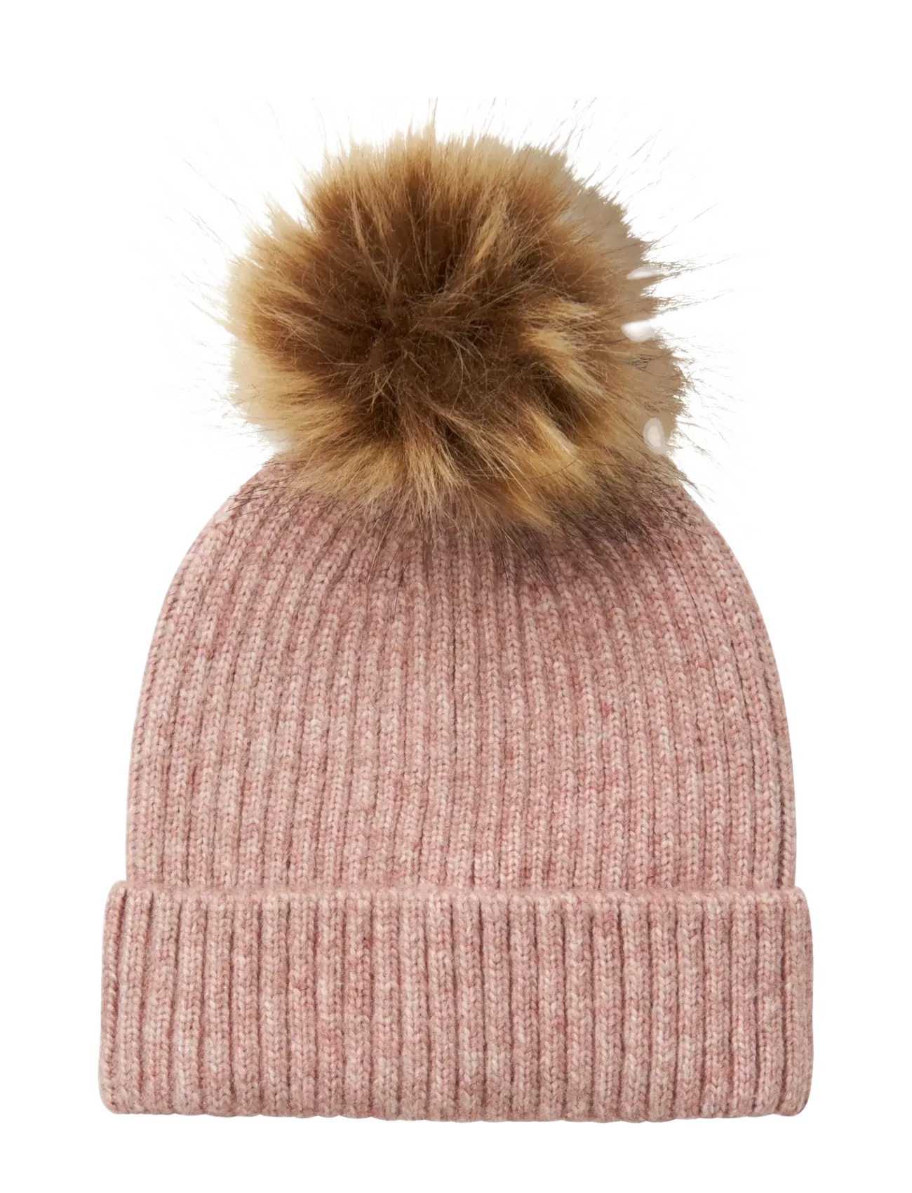 name it NMNMORA KNIT HAT - Huer - WOODROSE / pink/rose