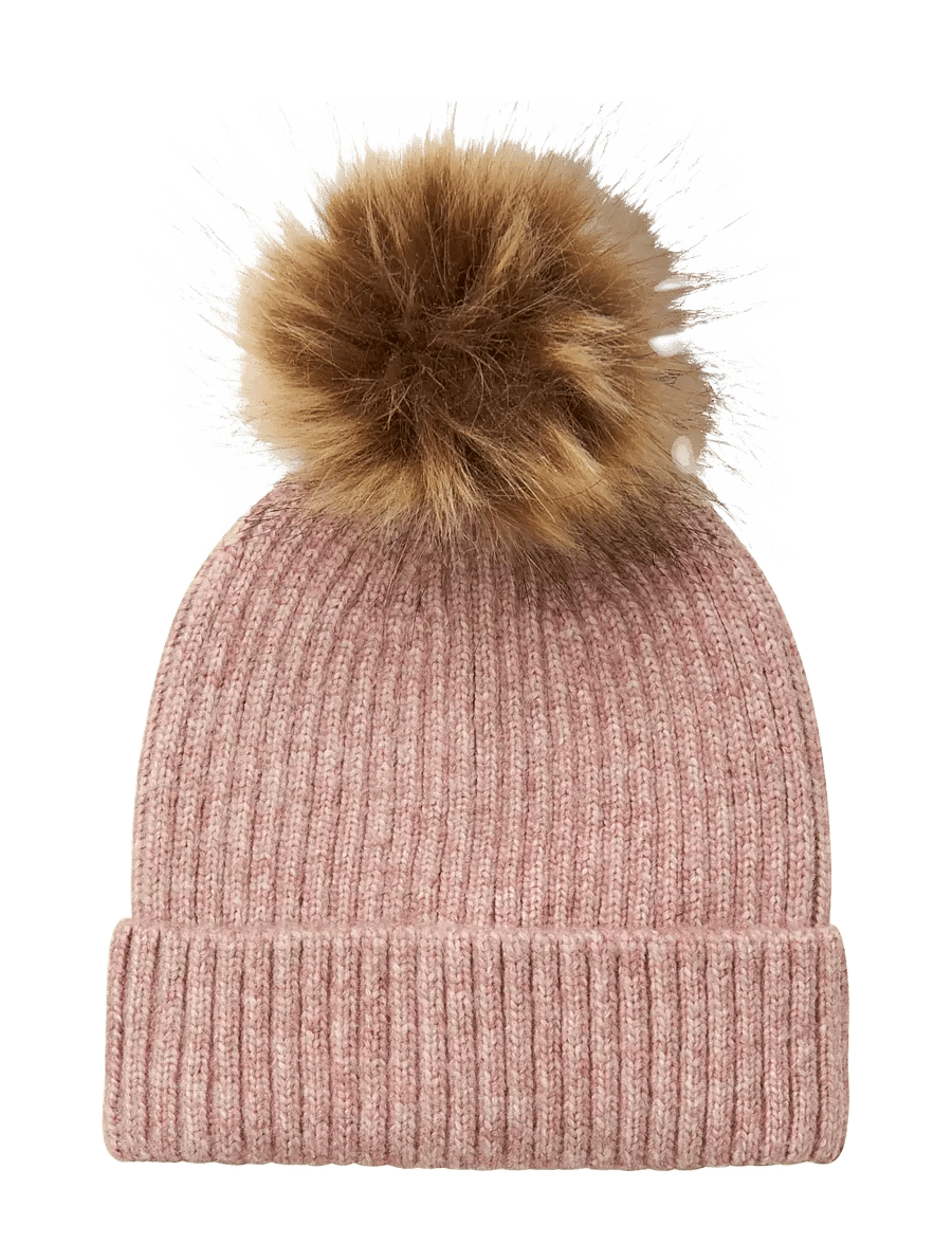 name it - NMNMORA KNIT HAT - beanies - woodrose - 1