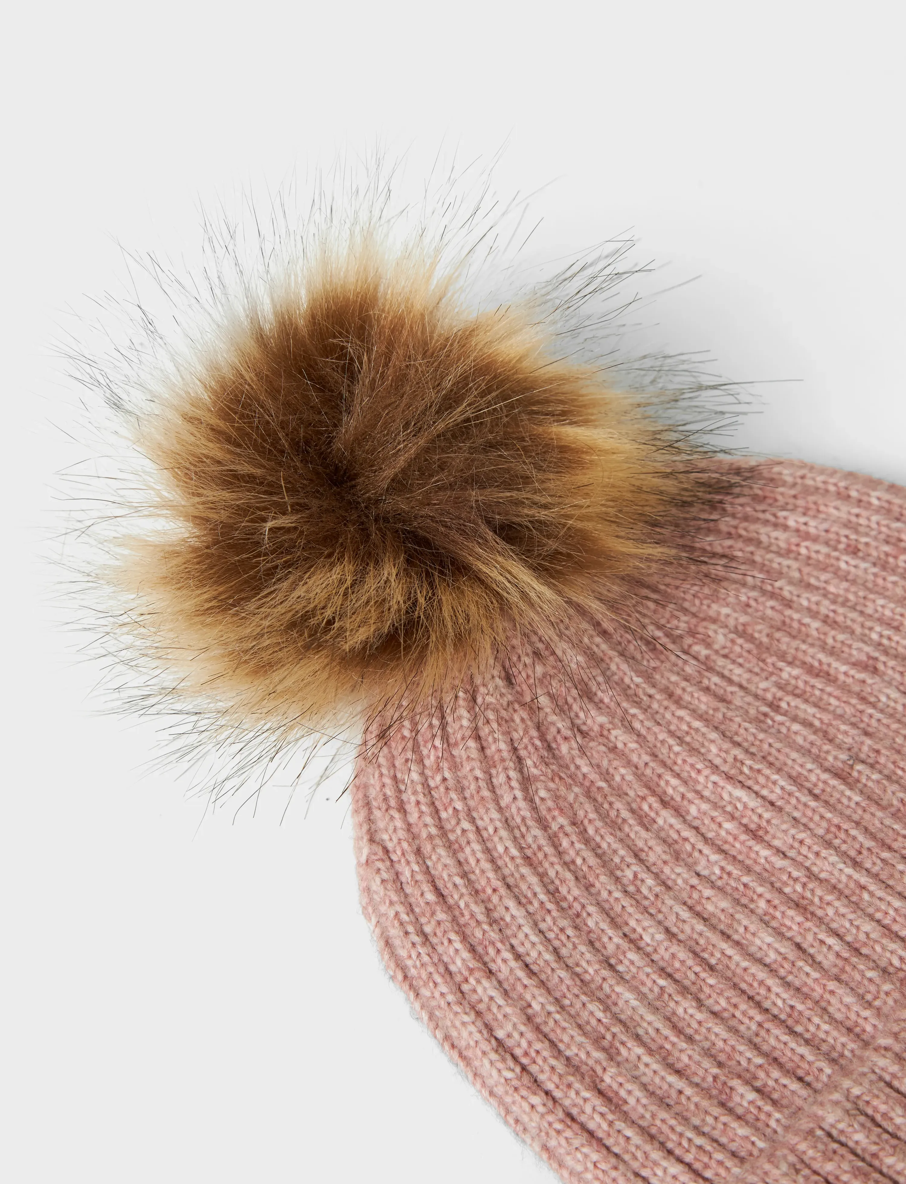 name it Nmnmora Knit Hat, 47-49, Pink, Huer > Beanie, Børn