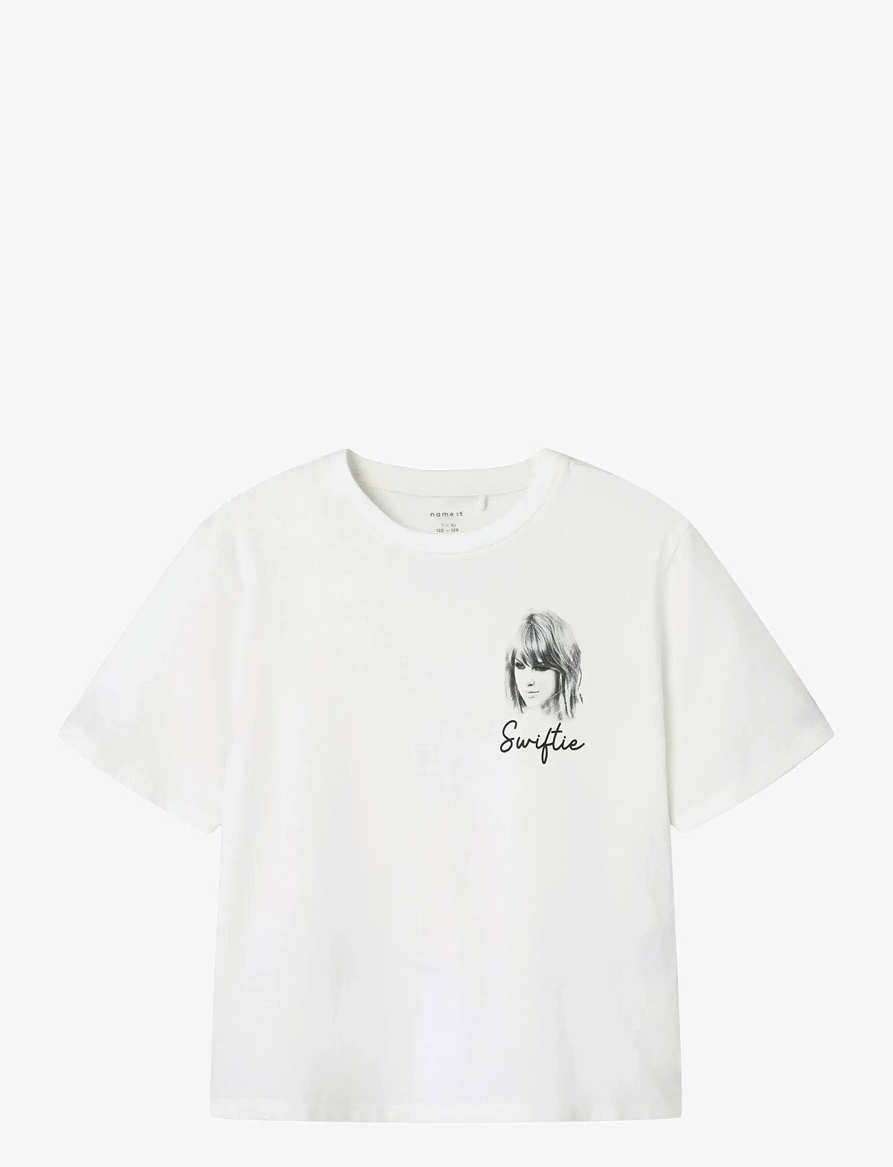 name it - NKFFERN TSWIFT SS NREG TOP SKY - lühikeste varrukatega t-särgid - bright white - 1