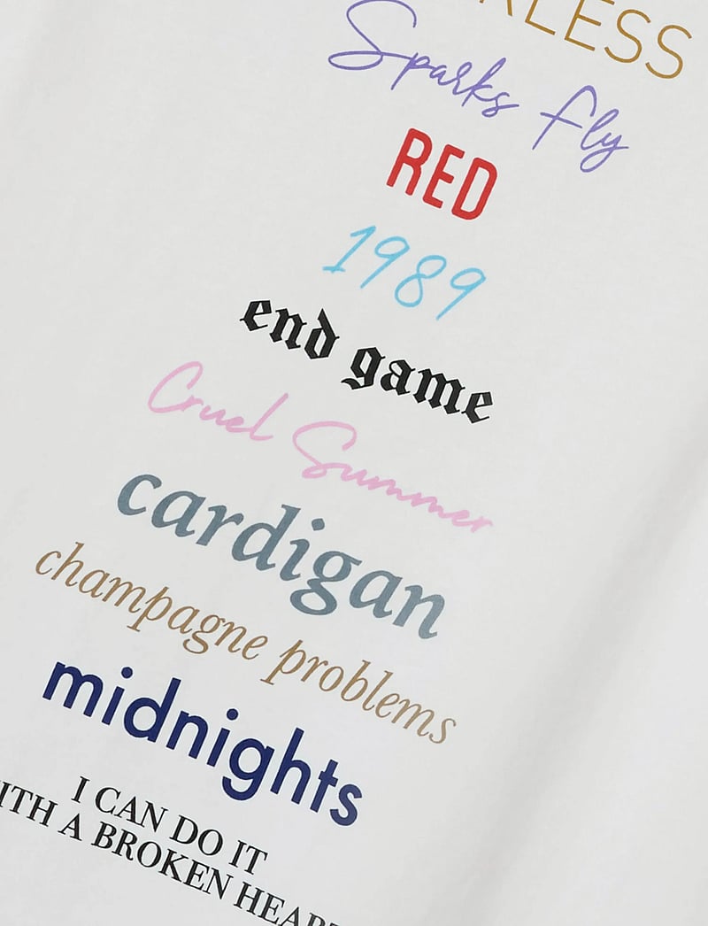 name it - NKFFERN TSWIFT SS NREG TOP SKY - lühikeste varrukatega t-särgid - bright white - 0