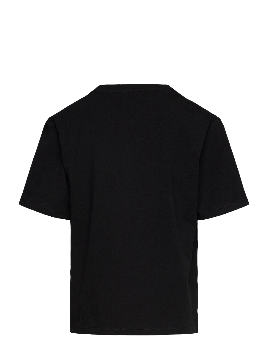 name it - Celebrity ICONs SS NREG TOP SKY - kortærmede t-shirts - black - 1