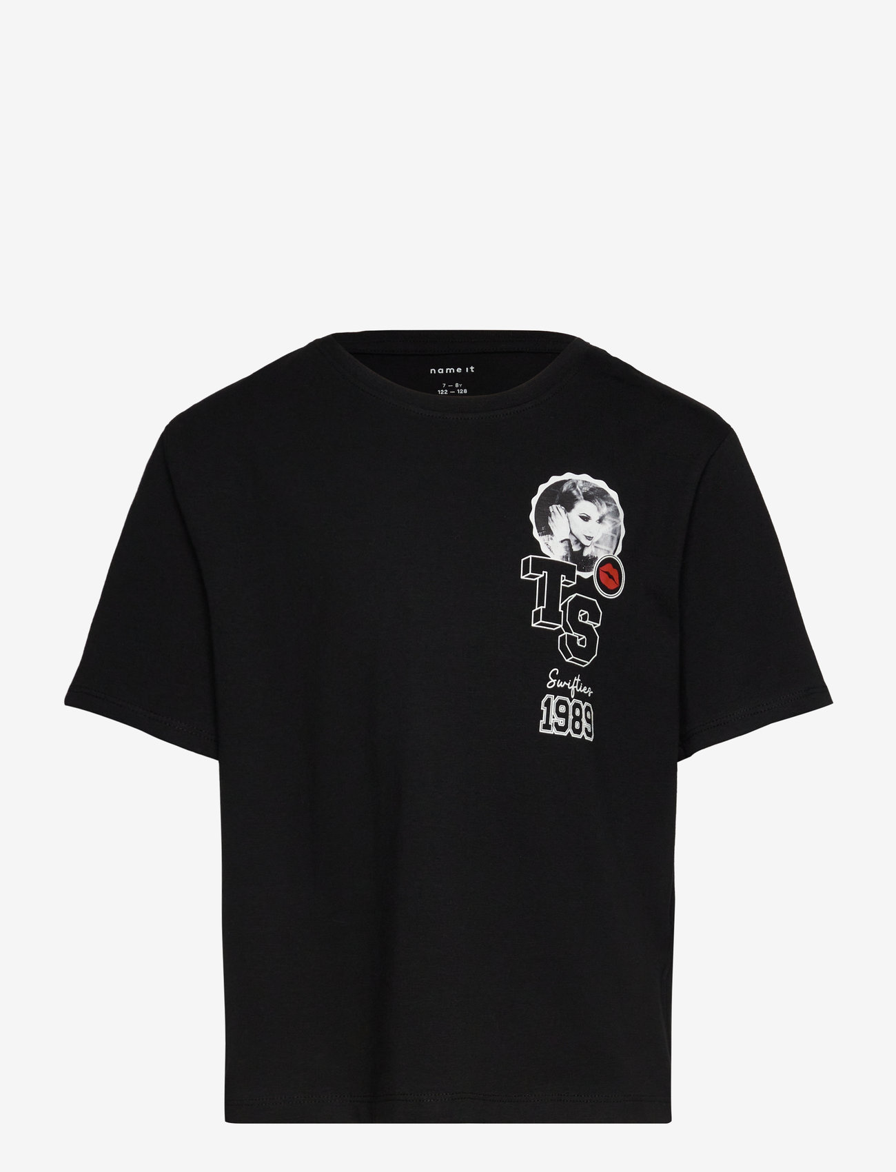 name it - NKFFEYRE TSWIFT SS NREG TOP SKY - autumn clothing - black - 0