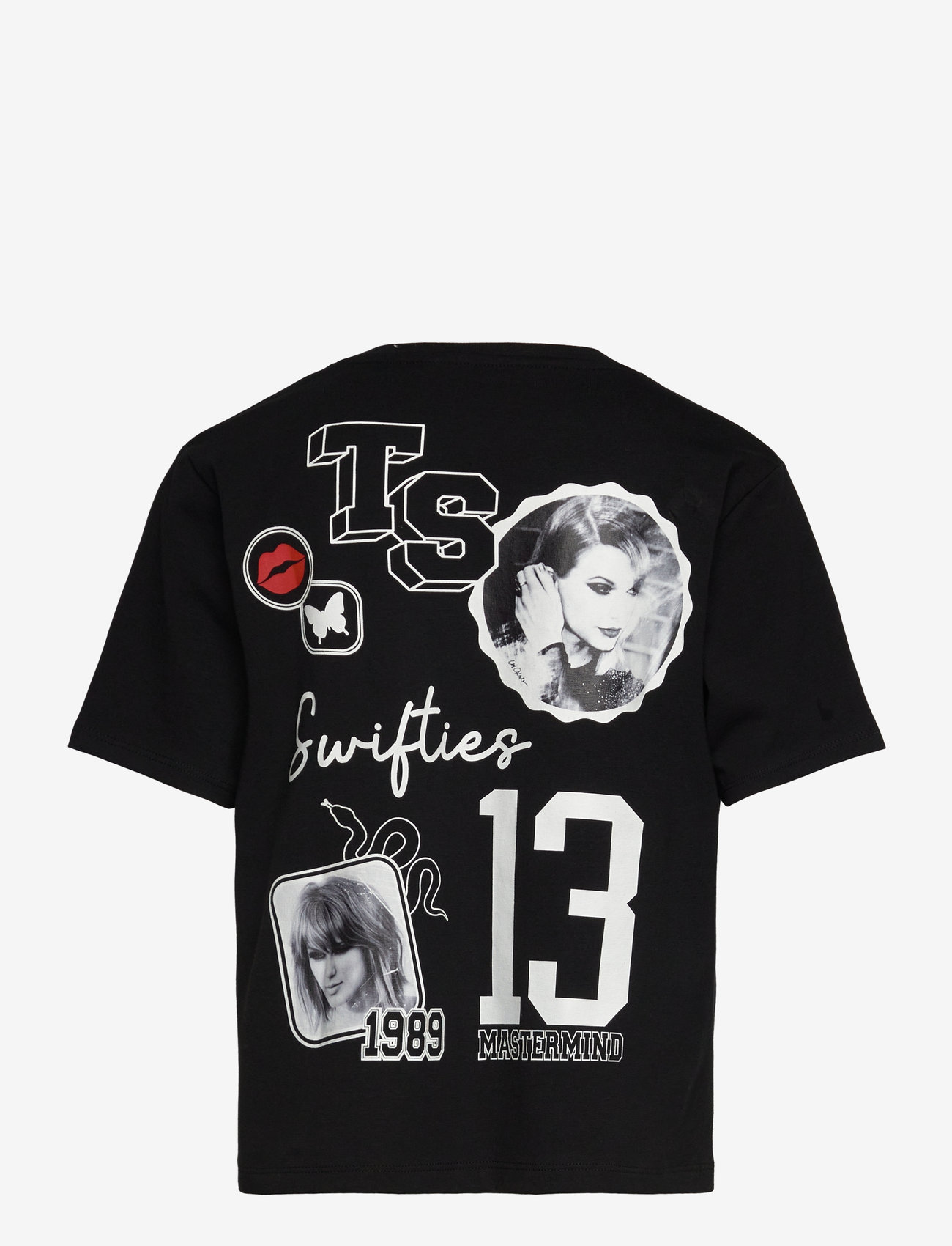 name it - NKFFEYRE TSWIFT SS NREG TOP SKY - autumn clothing - black - 1