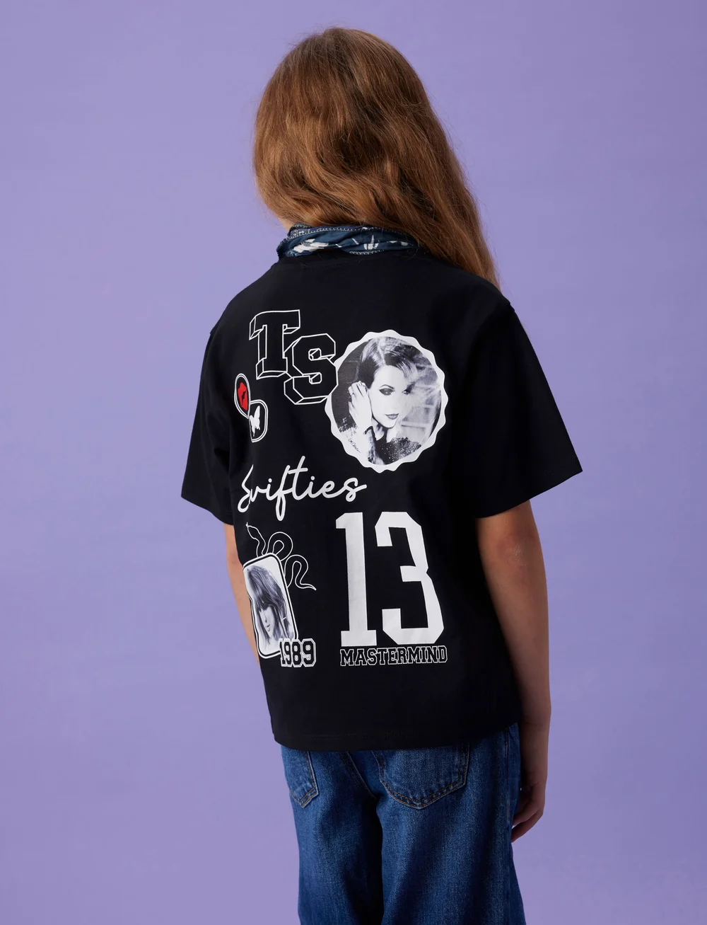 name it - NKFFEYRE TSWIFT SS NREG TOP SKY - kurzärmelige - black - 4