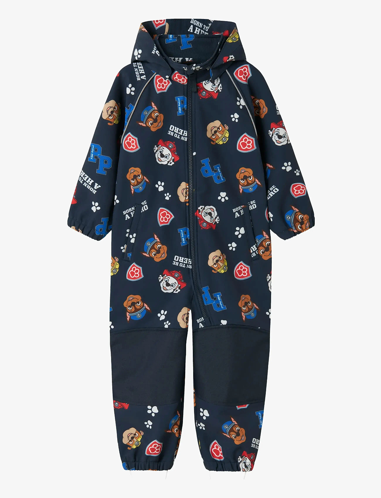 name it - NMMALFA08 PAWPATROL SOFTSHELL NOOS CPLG - softshell-overalls - navy blazer - 2