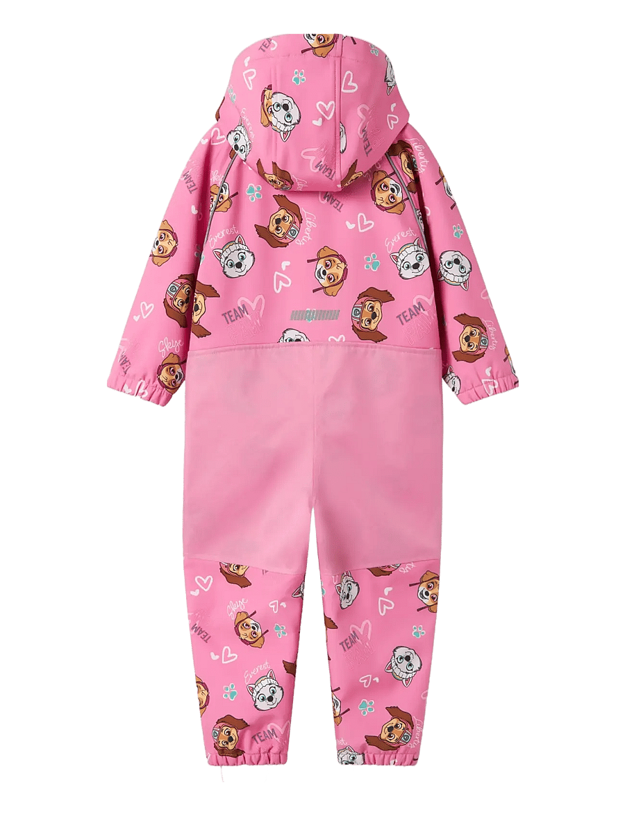name it - NMFALFA08 PAWPATROL SOFTSHELL NOOS CPLG - pink cosmos - 2