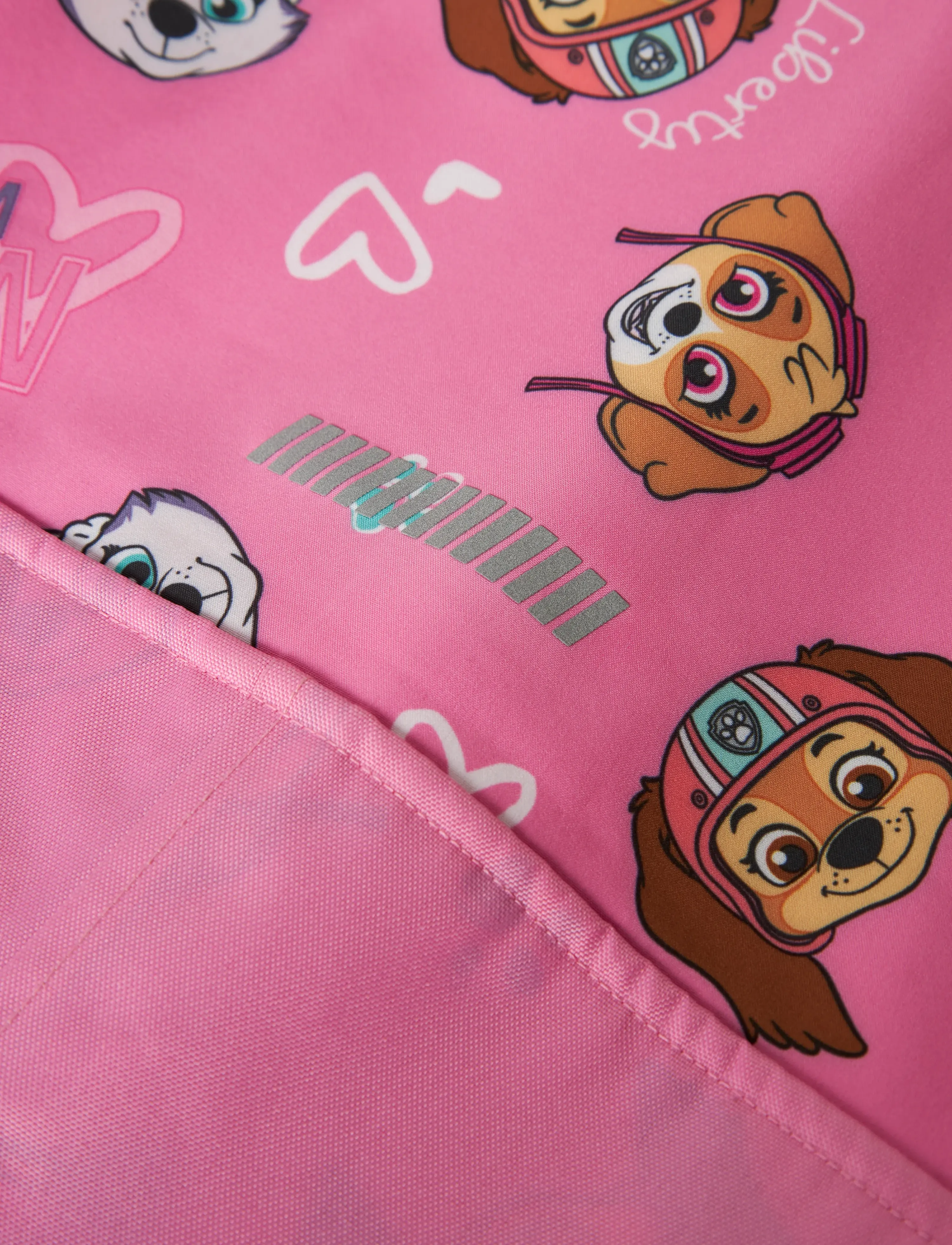 name it - NMFALFA08 PAWPATROL SOFTSHELL NOOS CPLG - pink cosmos - 3